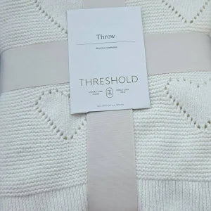 Threshold Valentine Heart Knit Throw