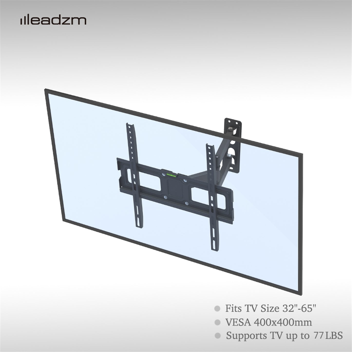 32-65 Inch Single Pendulum Small Base TV Stand TMXD-103 Load Bearing 35KG