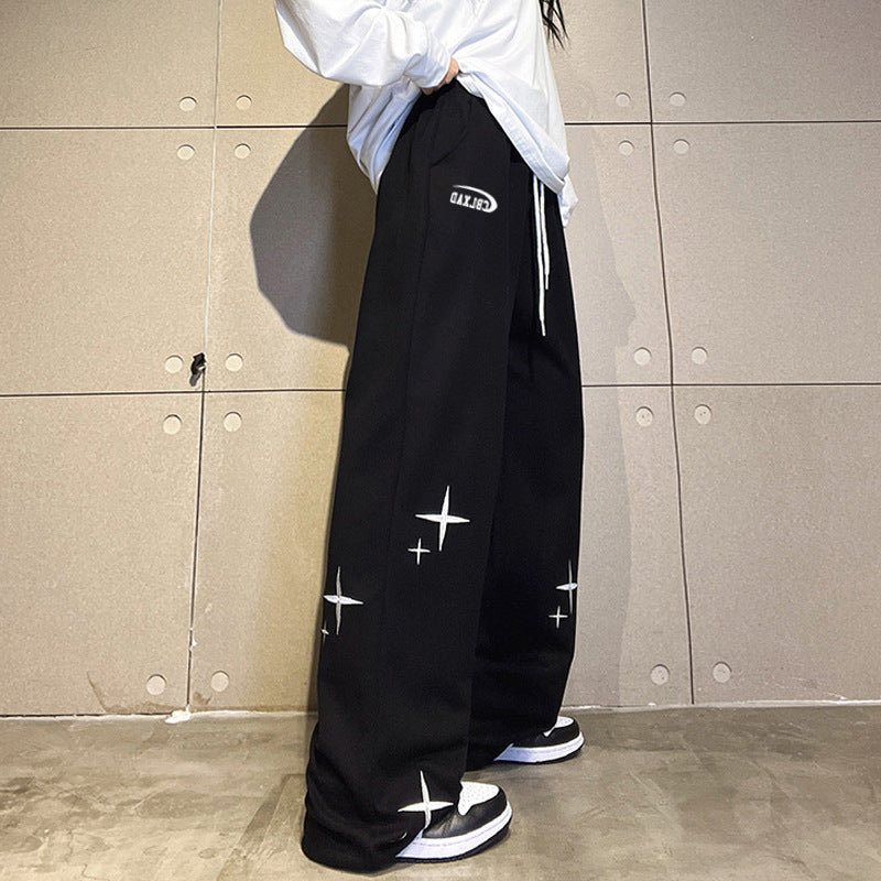 Women's Ankle-tied Two-purpose Sweatpants American Style