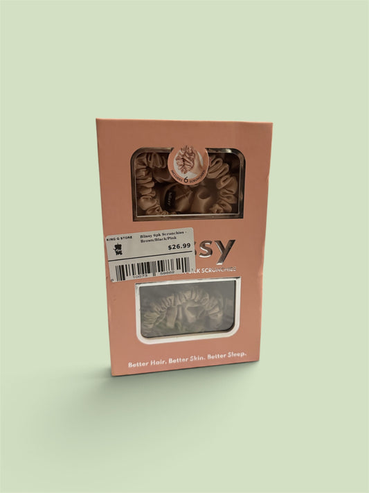 Blissy 6pk Scrunchies