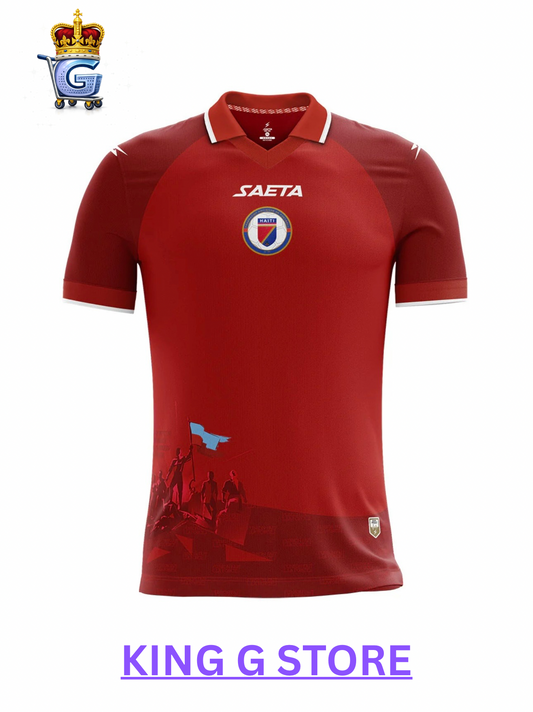 2026 Men's Haiti Soccer Team Fans Jersey Red