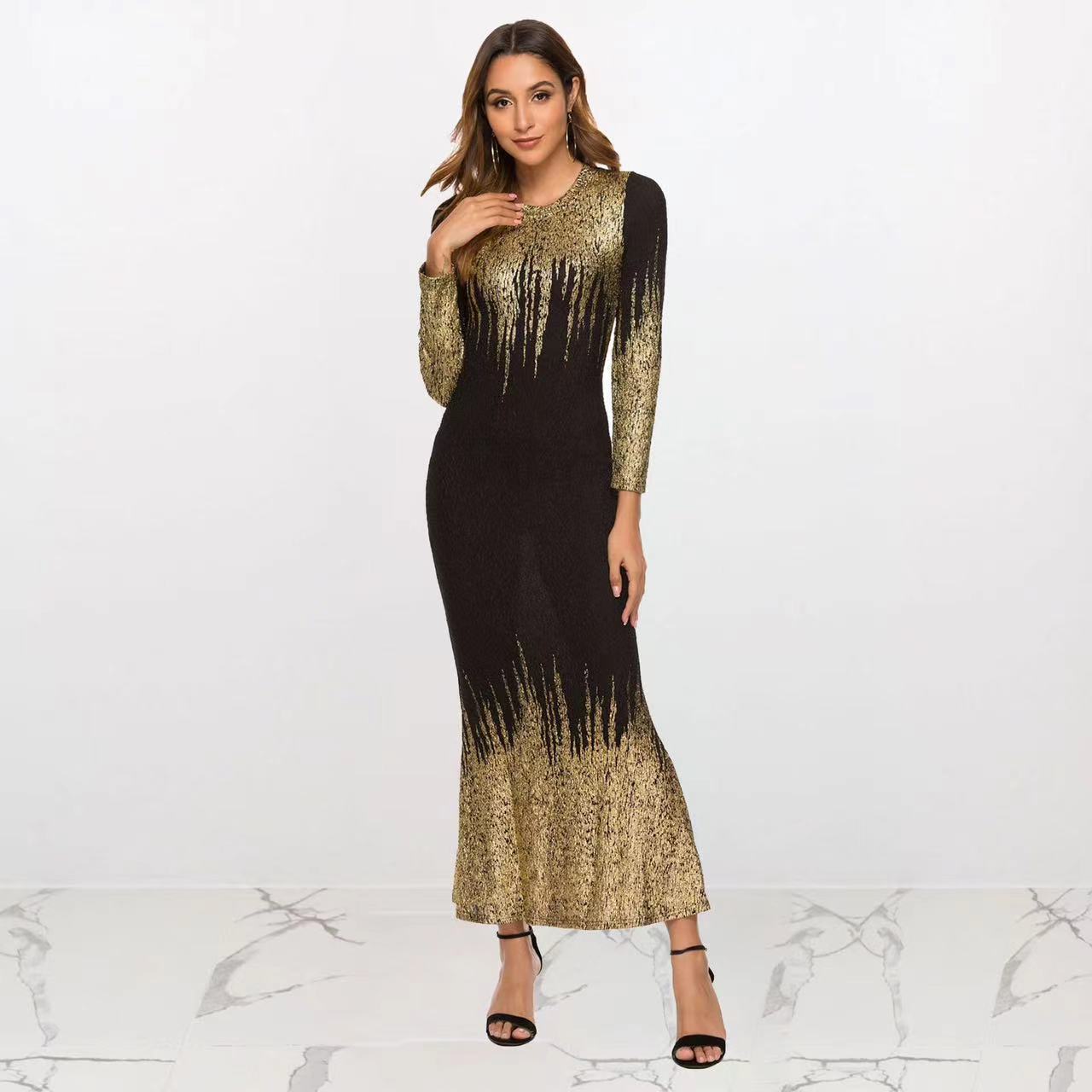 Autumn And Winter Fishtail Dress For Women