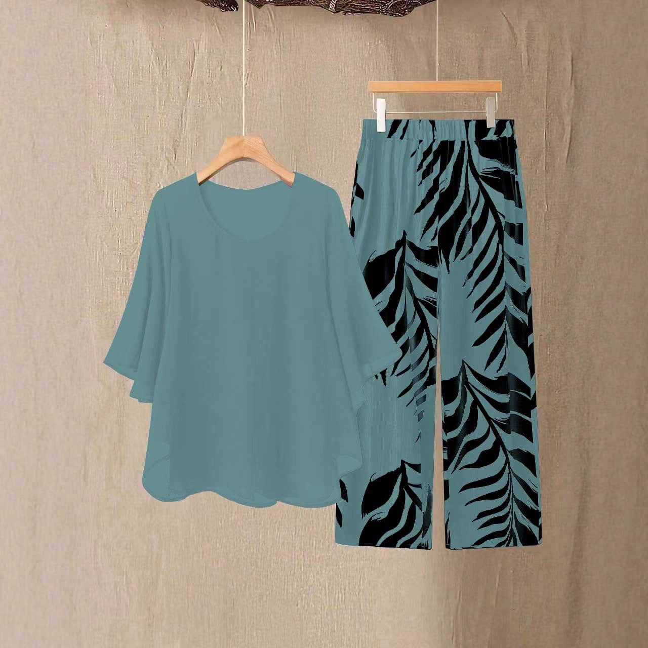 Women's Chiffon Fashionable Elegant Loose Suit