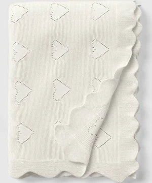 Threshold Valentine Heart Knit Throw