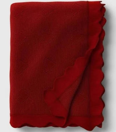 Threshold Valentine Heart Knit Throw